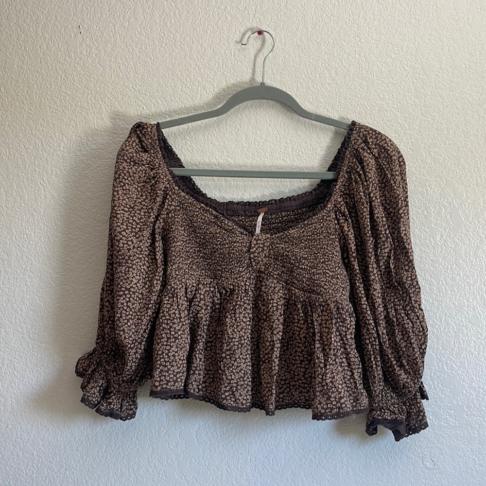 Free People Brittnee Printed Top